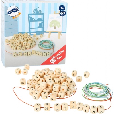 Small Foot Velký dřevěný řetízek z písmen