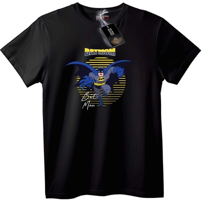 NOONEBRAND Тениска Batman BATMOM - 2XL, White