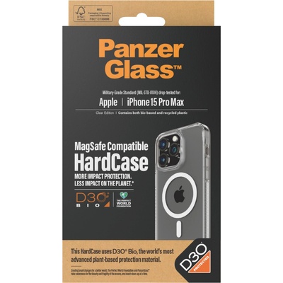 Púzdro PanzerGlass HardCase MagSafe Apple iPhone 15 Pro Max s ochranou vrstvou