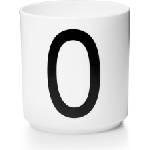 Design Letters Чаша халба aj буква О порцеланова (10201000o)