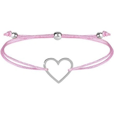 Troli náramek růžová/ocelová TO2487
