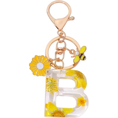 HARAHU Ключодържател Азбука - b / Жълта kp37835 (37835)