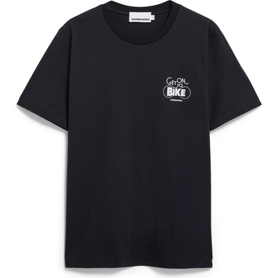 Armedangels Мъжка тениска ARMEDANGELS Jaames Bike T-Shirt - Black (216-8456-0113)
