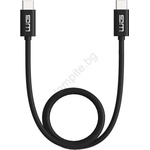 WINNER GROUP-WG - USB кабел USB-C / USB-C 1m черен (WN0015)