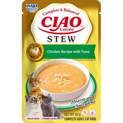 Churu Cat Entrée Stew Chicken Recipe with Tuna 40 g