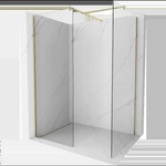 Mexen Kioto душ кабина Walk-in 120 x 95 см, прозрачен, златен - 800-120-202-50-00-095 (800-120-202-50-00-095)