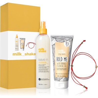 Milk Shake Leave-in Treatments подаръчен комплект за коса и тяло за жени