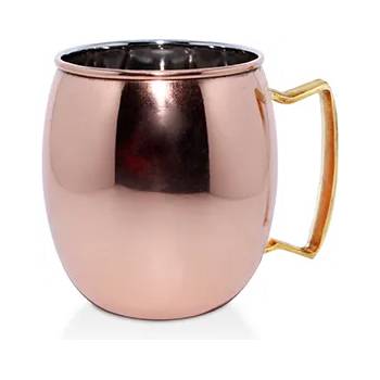 Image 1 of Horecano Чаша MUG Moskow с медно покритие 8.25cm x 9.50cm- 600 ml(SG-89387) (0184123)