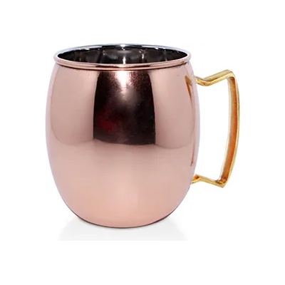 Horecano Чаша MUG Moskow с медно покритие 8.25cm x 9.50cm- 600 ml(SG-89387) (0184123)