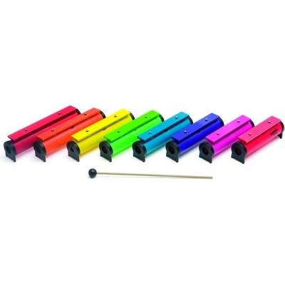 Goldon 8 hracích kameňov Boomwhackers v nylonovej taške
