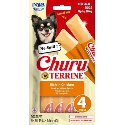 Inaba Churu Terrine Small Dog kuracie 4 x 15 g