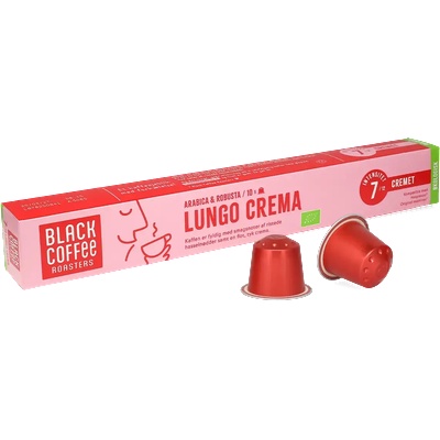 Black Coffee Roasters | Lungo Crema Organic - 10 капсули за Nespresso®