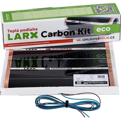 LARX Carbon Kit eco 150 W, topná fólie pro svépomocnou instalaci, délka 3,0 m, šířka 0,5 m – Zbozi.Blesk.cz