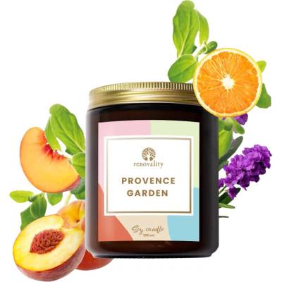 Renovality Handmade Soy Candle Provence Garden 250 ml