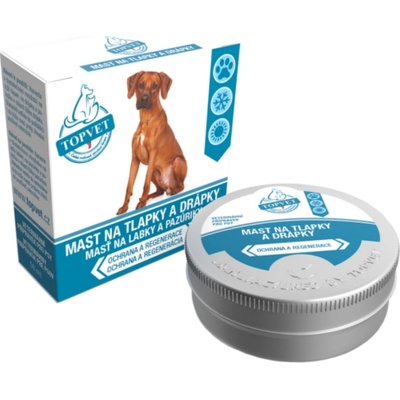 Topvet Krém na tlapky a drápky 50 ml – Sleviste.cz