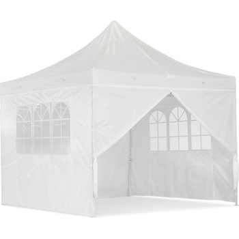 Garden Point Бяла градинска парти шатра Essen 3x3m със странични стени Garden Point (GAP1256)