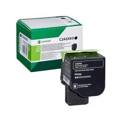 Lexmark Консуматив Lexmark C242XK0, Extra High Yield Return Program Toner Cartridge, 6 000 копия, C242XK0