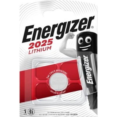 Energizer Бутонна батерия литиева energizer cr2025, 3v, 1 бр. в блистер (energ-bl-cr2025-1pk)