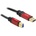 Delock USB 3.0-A B мъжки/женски, 3 m висококачествен кабел