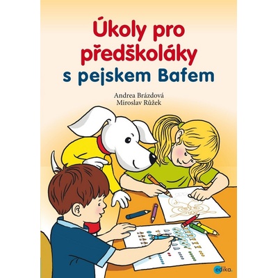 Úkoly pro předškoláky s pejskem Bafem
