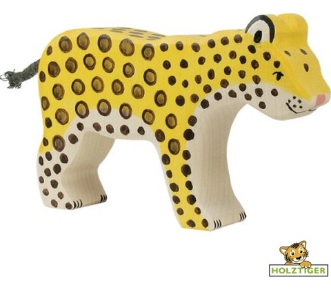 Holztiger Leopard