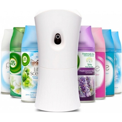Air Wick automatický spray komplet vôňa sviežeho prádla 250 ml