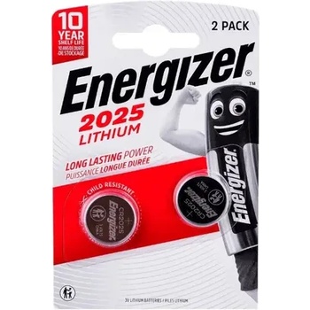 Image 1 of Energizer 2 бр. ЛИТИЕВИ БАТЕРИИ lithium special cr2025 bp2 energizer (e304126902)