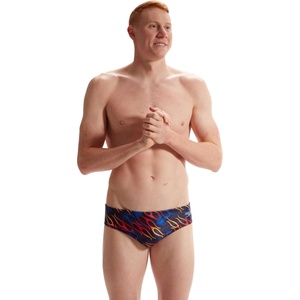 Speedo Бански mens 8cm allover digital brief (8-1244116627)