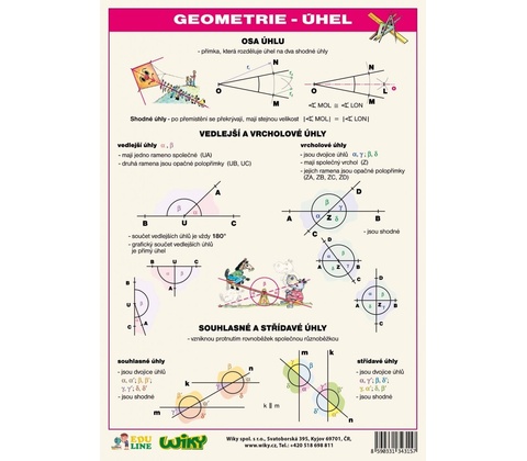 Geometrie - úhel - A4