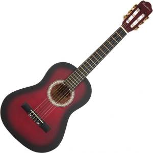 Pasadena SC041 Red Burst Класическа китара с размер 1/2