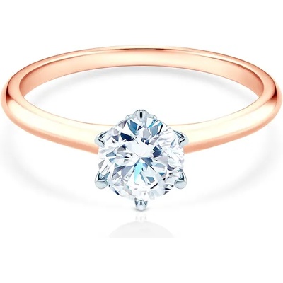 SAVICKI Годежен пръстен The Journey: двуцветно злато, диамант