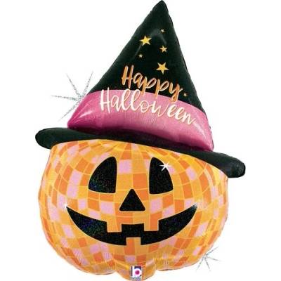 Grabo Fóliový balón Happy Halloween Tekvica 84 cm
