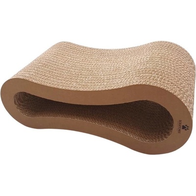 Kartonové škrabadlo pro kočky L 530 x 285 x 215 mm