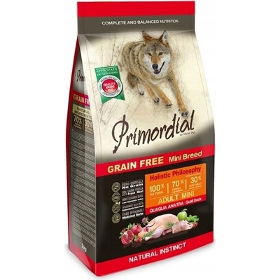 Primordial Mini Prepelička & Kačica 6 kg