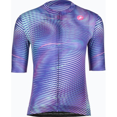 Castelli Cosmic Vortex jersey Multicolor/ Ultraviolet rose