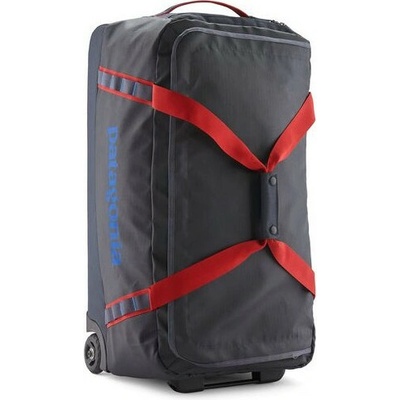 Patagonia Black Hole Wheeled Duffel modrá/červená 70L