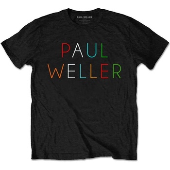 Paul Weller Риза Multicolour Logo Unisex Black XL (WELLTS02MB04)
