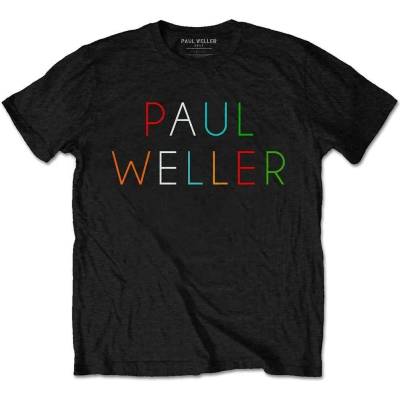 Paul Weller Multicolour Logo Black XL Риза (WELLTS02MB04)