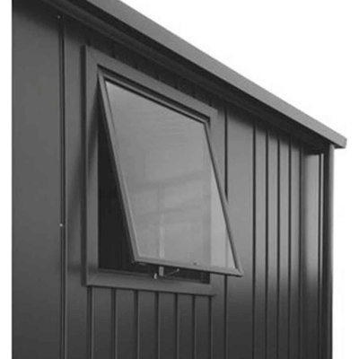 Biohort Okenní prvek Europa tmavě šedá metalíza s jednokřídlými dveřmi – Hledejceny.cz