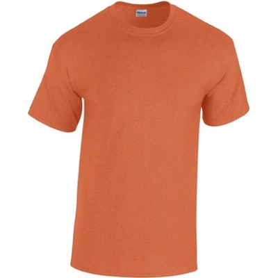 Gildan tričko G5000 antique orange heather