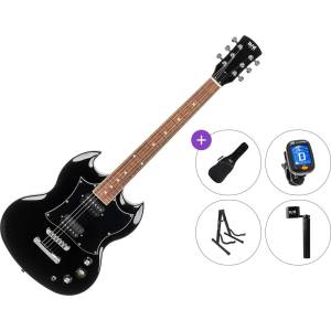 PSD Guitars DCT-100 Standard SET Black Електрическа китара