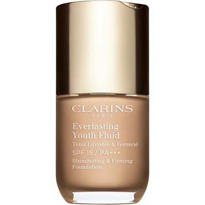Clarins Everlasting Youth Fluid Foundation rozjasňujúci make-up SPF15 108,3 Organza 30 ml