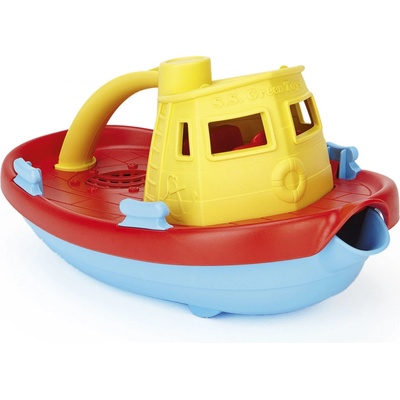 Green Toys Loďka červená