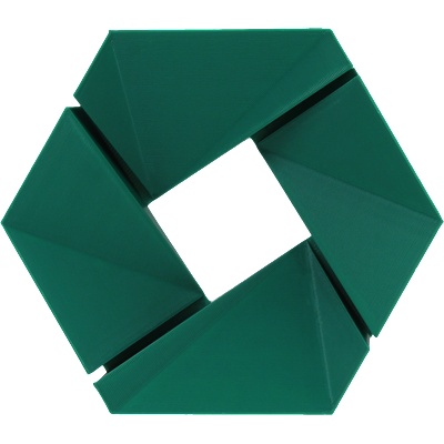 3DJAKE ABS Dark Green - 1, 75 mm / 2300 g (9010707006855)