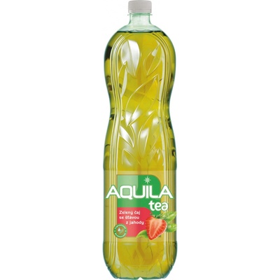 Aquila Tea Zelený čaj s jahodou 1,5 l