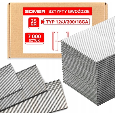 Klince PINS (18 GA) 7000 ks 13 mm