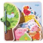 HABA Дървена книга за най-малките Ферма (1300556001)
