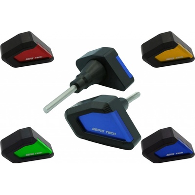 SEFIS TECH padací protektory Yamaha MT-03 2016-2023 Barva Černá – Sleviste.cz