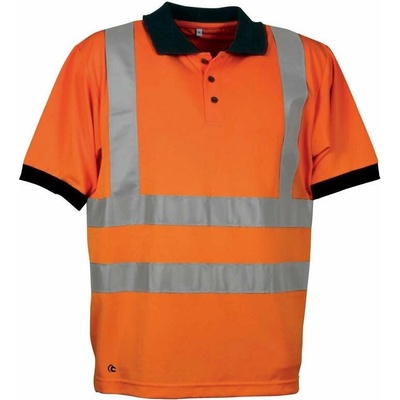 Cofra Reflexné tričko MIRROR Reflexná oranžová 2XL