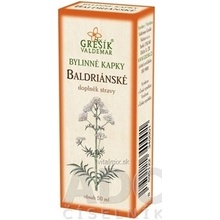 Grešík Baldriánské bylinné kapky 50 ml